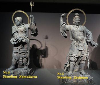  No.5 《四天王立像（広目天、増長天）》